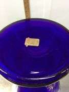 Norleans Bohemian Style Cobalt Blue Tall Vase
