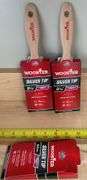 Wooster Silver Tip 2 1/2” Soft Paint Brushes(New)