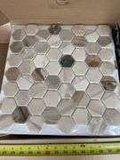 Akua 1” Hexagon Tile -10 Sheets (New)