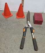 Decorations, Hedge Trimmers, Easy Liner, Foam Finger, Caution Cones, Mini Shovel