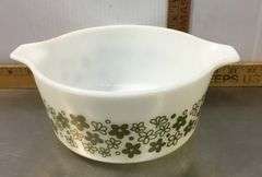 2 PYREX Dishes, Spring Blossom & Town and Country Yellow