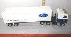 Ertl Roses Die Cast Semi Truck and Trailer