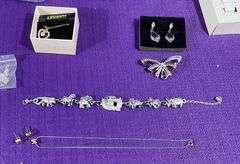 Lane Ceder Box & Collection of Jewelry