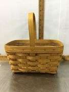 Longaberger Basket With Insert