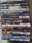 Box of DVDs