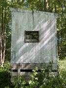 5'x5' Hunting Shack Mounted to Trailer Buyer Responsible for Removal