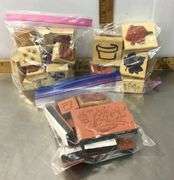 3 Small Bags Of Stamps