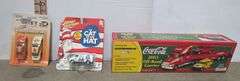 Coca Cola Truck, Cat in the Hat Van, Tony Stewert Car, Movies, Wolf Statues, and More