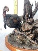 Bronze Sculpture “Who’s Huntin’ Who” by John Parsons
