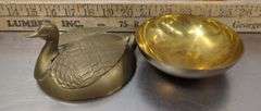 Tableware, Brass Duck, Cereal Bowls & Native American Art