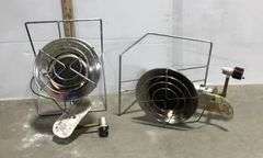 (2) Mr. Heater Sunflower Propane Radiant Heaters