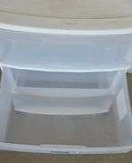 3 Drawer Cart on Wheels  and 4 Drawer Cart