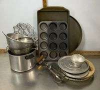 Pots & Pans, Egg Beater, Canning Jar Funnel, All in One Cookie Cutter & More
