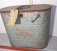 Galvanized Standard Knapsack by the Standard Stamping Co in Marysville Ohio