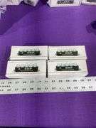 4 Pc. Southern Pacific Canister Cars