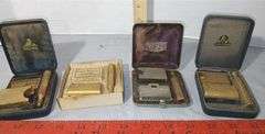 Early 1900's Razors in Original Cases