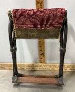 Cast Iron Fold Up Stool