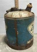 Vintage 5 Gallon Zephyr Motor Oil Can