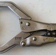 Vise Grip & CH Hanson Locking C-Clamp.
