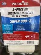 Wooster Super Doo Z 3 Piece Kit & 6 3/16” Roller Covers (New)
