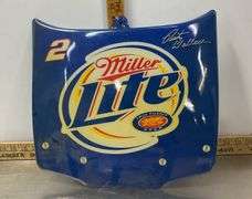 Miller Lite Plastic Race Car Hood