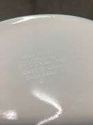 PYREX Horizon Blue and Gold Acorn Casserole Dishes