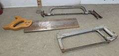 Binder, Saw, Level, Steel Level, Snowmobile Oil