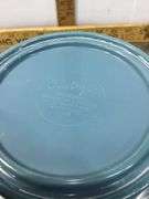 Large Red Enamel Colander and Cravings Melamine Bowls