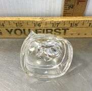 Crystal Cat With Ball