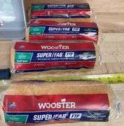 Wooster Rust Proof Tray, Roller Cage & 3/4” Roller Covers(New)