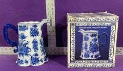 The French Colonial Collection “Blue & White Porcelain Pitcher”