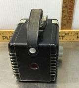 Kodak Brownie Hawkeye Camera, Kodak Flash Holder and Sylvania Flashbulbs
