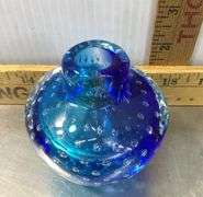 Vintage Blown Glass Perfume Bottle