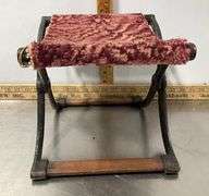 Cast Iron Fold Up Stool