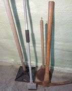 Rapid Washer Hand Clothes Laundry Plunger, 10" Tamper, Pickaxe and Scraper