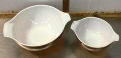 PYREX Mixing Bowls & Casserole Dishes, Old Orchard, Woodland Brown and Autumn Harvest Patterns
