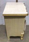 Gold Trimmed Antique Night Stand