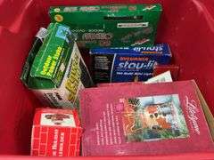 Tote of Christmas Decor