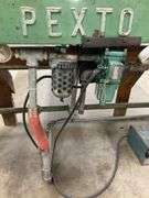 Peck, Sto & Wilcox Model 152-P 52'' Electric Tin Shear W/ Extra Blades & Outfeed Table