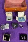 Lane Ceder Box & Collection of Jewelry