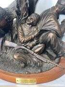 Bronze Sculpture “Who’s Huntin’ Who” by John Parsons
