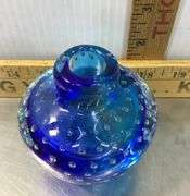 Vintage Blown Glass Perfume Bottle