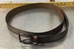 2 Men’s Leather Belts (one size 44)