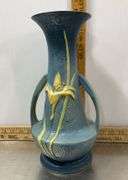 1946 Roseville Pottery Zephyr Lily 13” Vase (has chip on rim & handle)