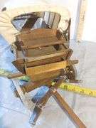 Handmade Wooden Covered Pioneer Wagon