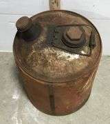 Vintage 5 Gallon Zephyr Motor Oil Can