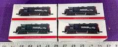 Set of 4 Southern Pacific Locomotives