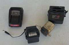 Drill Master Drills and Chargers, Hedge Trimmers and More