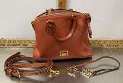 Dooney & Bourke Purse & 6 Reusable Cloth Bags