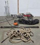 Husky Level, Rope, Drywall Painting Bajoes, CB Radio